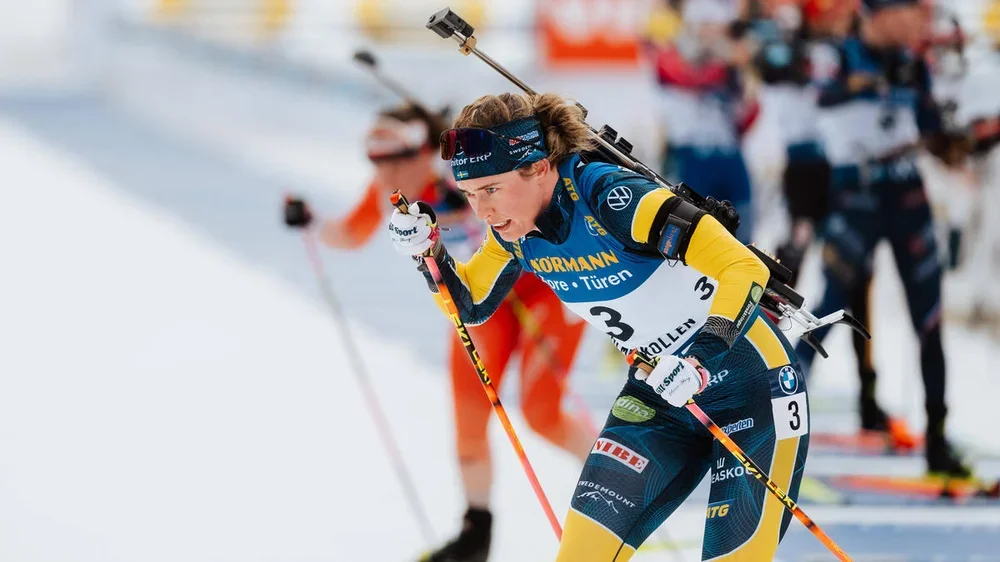 Elvira Öberg zählt zu den großen Weltcup-Stars im Biathlon